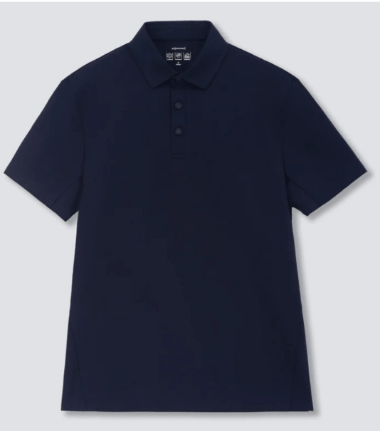 Determinant InstantCool深藍色Polo恤 Determinant InstantCool深藍色Polo恤