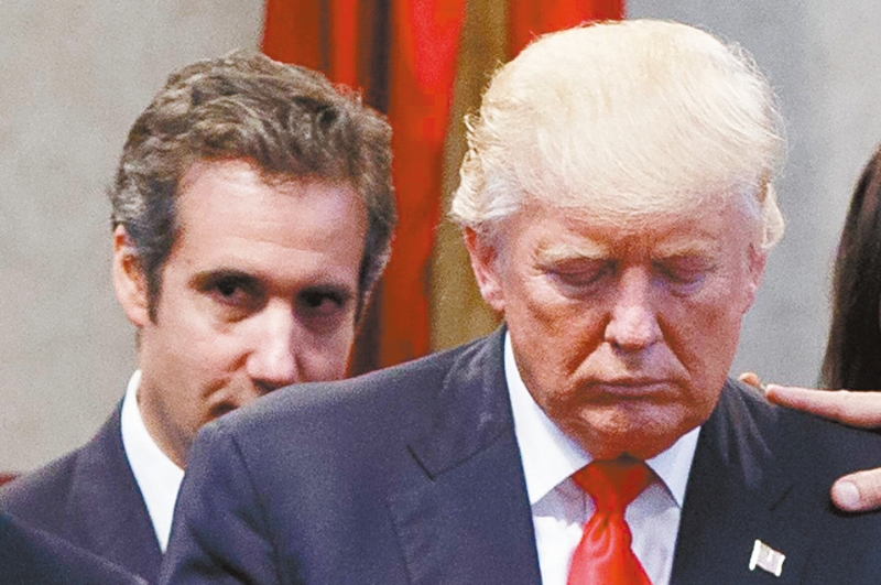 特朗普前律師曝黑料 特朗普前律師曝黑料