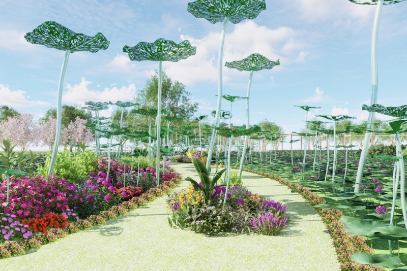 霧送荷香飄神州 霧送荷香飄神州