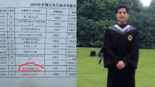 斯坦福大學博士考獲安徽鄉鎮公務員 斯坦福大學博士考獲安徽鄉鎮公務員