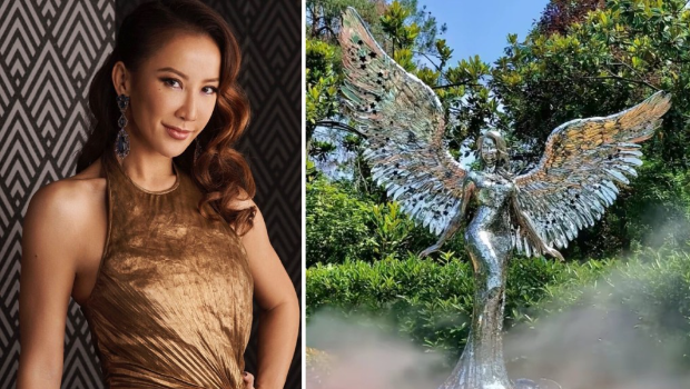 李玟雕像安放武漢“烈士陵園” 李玟雕像安放武漢“烈士陵園”