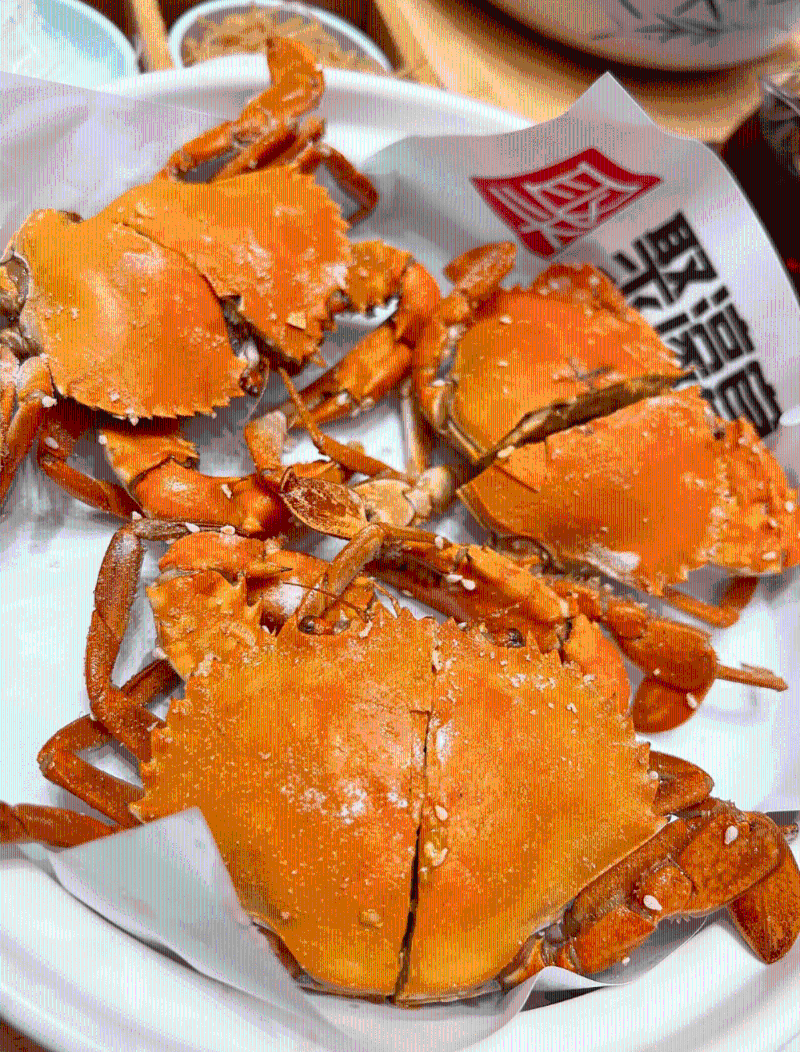 打卡爆膏鹽焗奄仔蟹 打卡爆膏鹽焗奄仔蟹