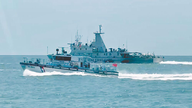 4艘大陸海警船 4艘大陸海警船