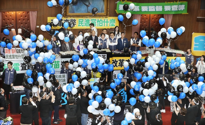 “國會”改革法案26日生效實施。 中時資料照