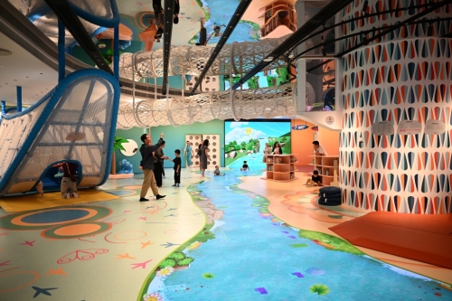 今年全新開幕的“童”樂坊可供“澳門銀河”旗下9間酒店之住客免費入內游玩。圖片來源：《親子王》