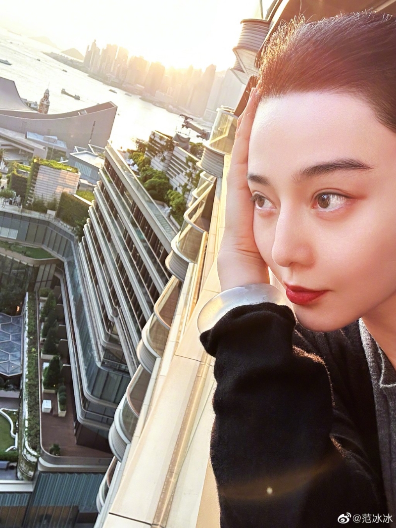 范冰冰2022年10月身處香港的照片 范冰冰2022年10月身處香港的照片