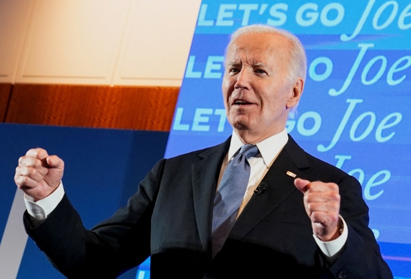 拜登被美媒批評在電視辯論中給出了雜亂無章的回答，而且語無倫次。 路透社