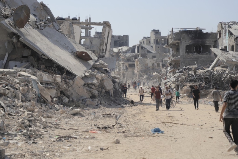 加沙城社區發現逾60具遺體 加沙城社區發現逾60具遺體