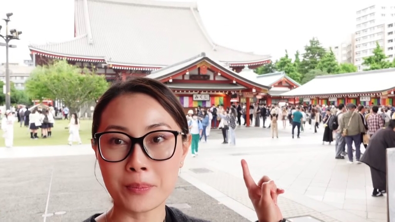 袁嘉敏回港后即與女性友人游日本。