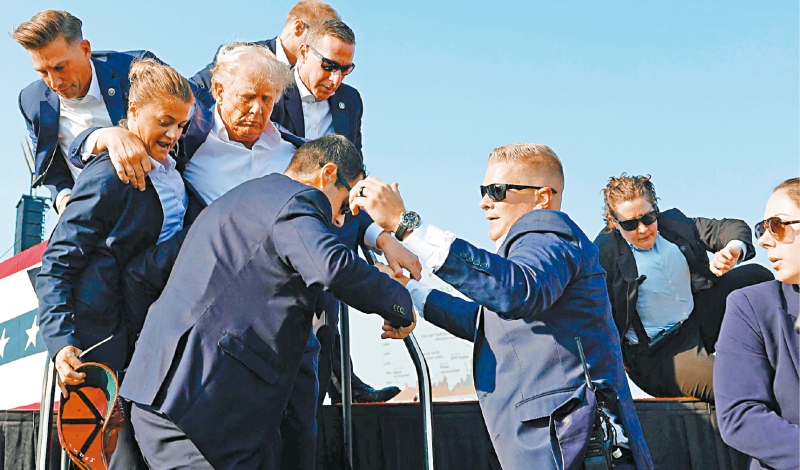 特朗普遭暗殺 特朗普遭暗殺