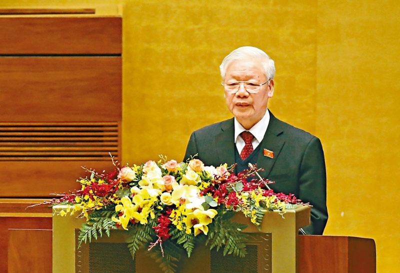 越共總書記阮富仲。