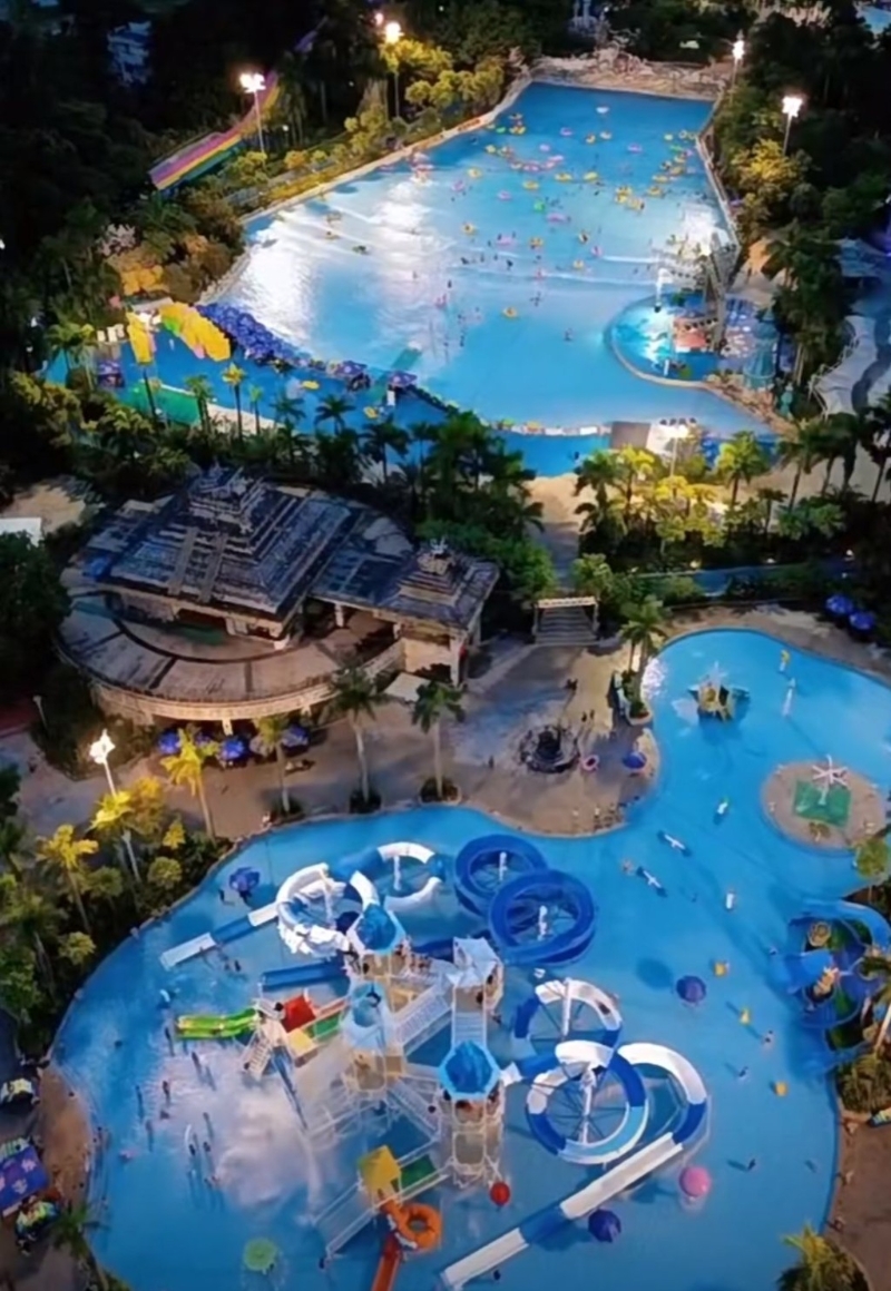 中山消暑好去處2024｜1. 中山長江水世界 位于長江旅游風景區內，占地面積10萬平方米，是一個深海主題水上樂園。（圖片來源：小紅書＠中山長江水世界）