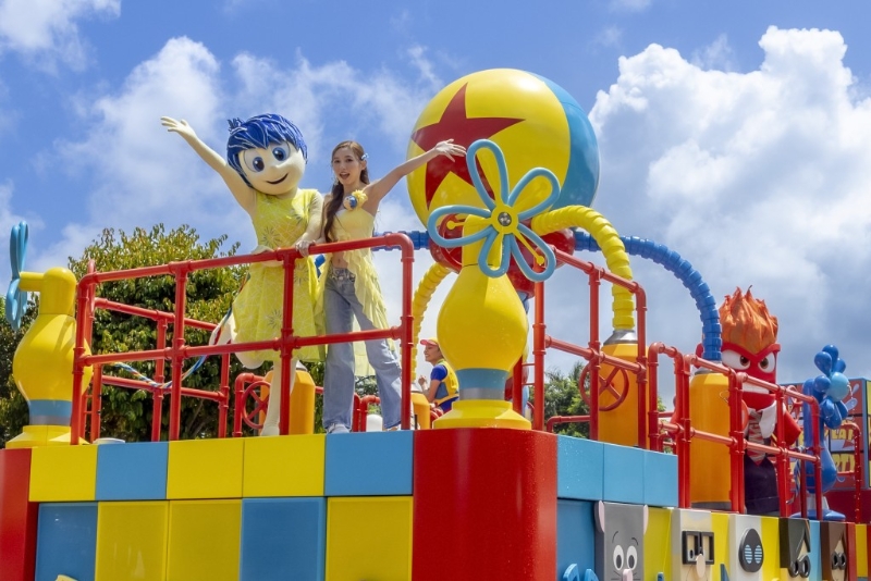 活動首日，更找到聲演一班腦朋友的演員，如Ivy So@Collar。（圖片來源：香港迪斯尼樂園）