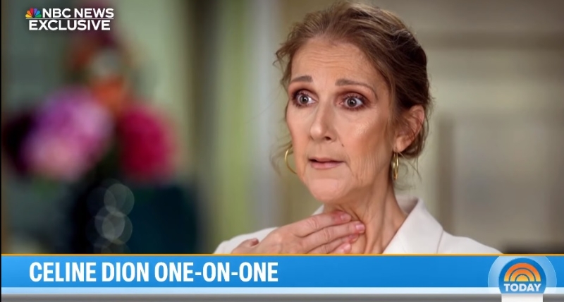 席琳迪翁指發病時又像有人壓住你的喉嚨，令說話亦困難，想用高音或低音都不行。