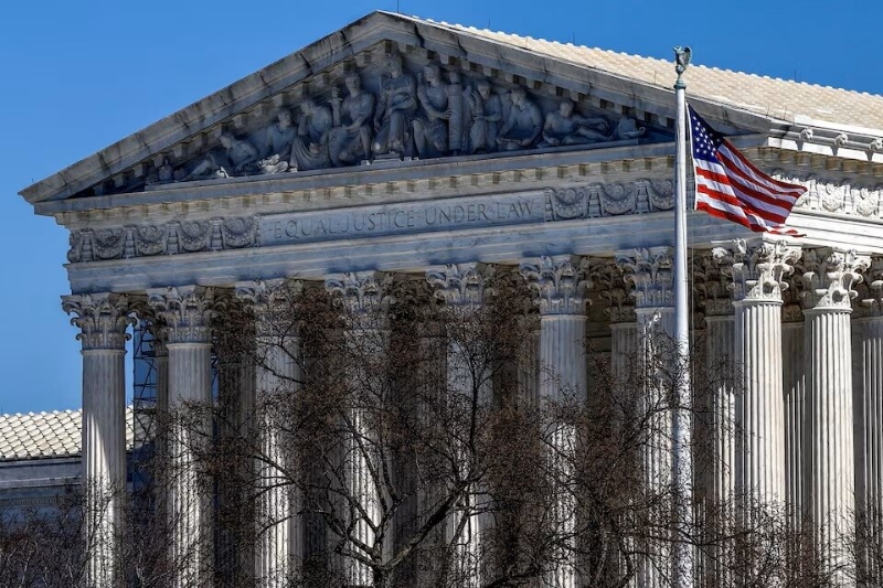 圖為美國最高法院外觀。