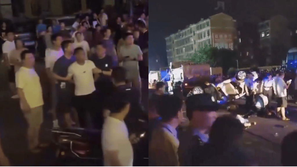 湖南長沙發生車撞人群事件 湖南長沙發生車撞人群事件