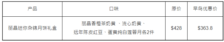 雜錦月餅禮盒 雜錦月餅禮盒