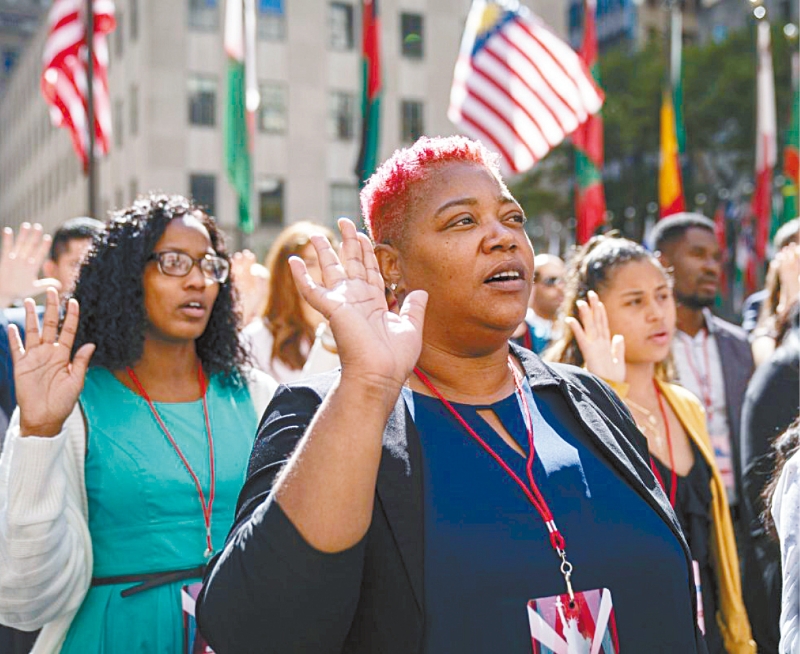 移民入美籍宣誓 移民入美籍宣誓