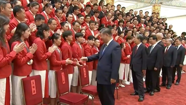 中國體育代表團總結大會舉行1 中國體育代表團總結大會舉行1