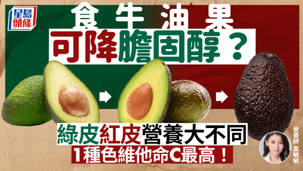 吃牛油果可降膽固醇？