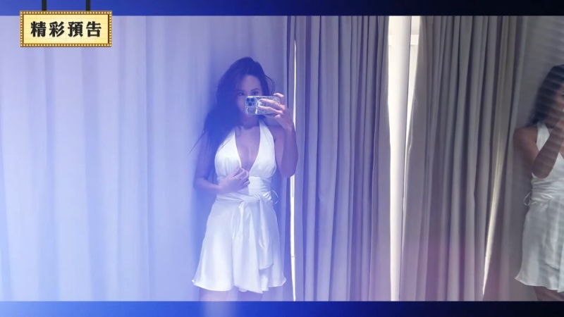 薔薔開心在西班牙ZARA試穿高跟鞋、性感衣服。