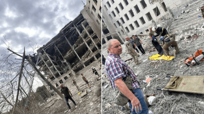 俄羅斯襲擊烏東波塔瓦（Poltava）軍事教育設施，至少41死180傷。