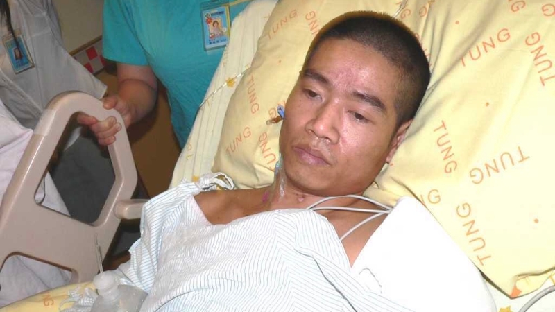 張錫銘最終中彈落網，狼狽被捕。