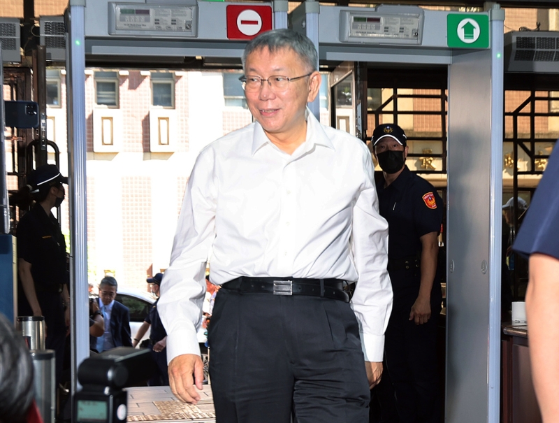 民眾黨主席柯文哲。