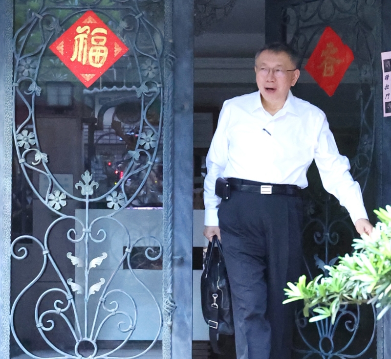 民眾黨主席柯文哲。