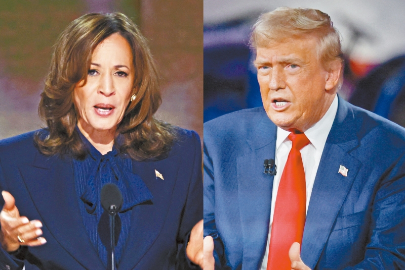 哈里斯特朗普首辯