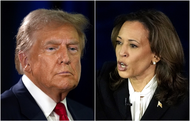 哈里斯與特朗普的總統候選人辯論還沒結束，“Polymarket”賭盤勝率就劇烈變化。