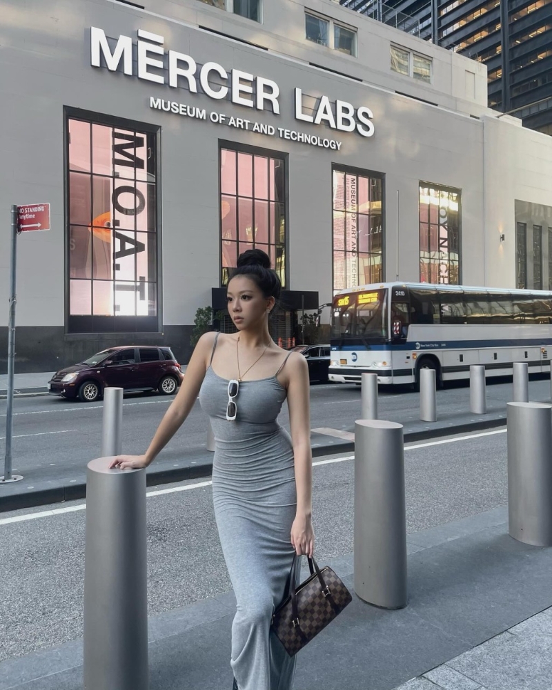 從梁嘉瑩的社交網可見她經常周游列國。