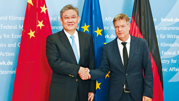 德國副總理哈貝克 德國副總理哈貝克