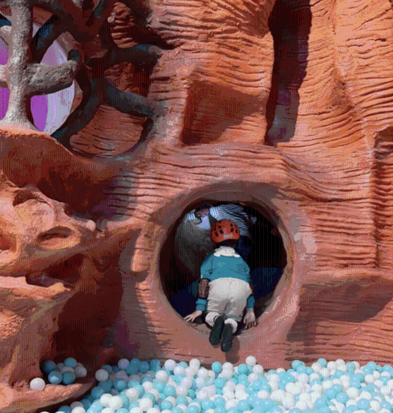 探洞工場室內洞穴探險主題游樂場