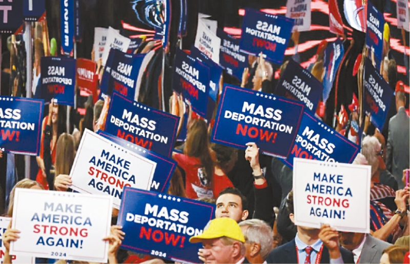 特朗普力求大規模遣返移民 特朗普力求大規模遣返移民