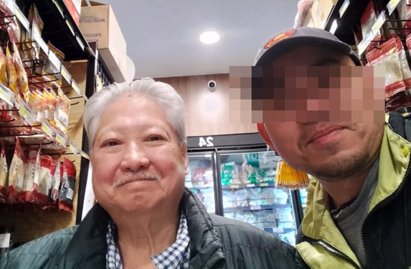 洪金寶逛澳洲超市被粉絲捕獲 洪金寶逛澳洲超市被粉絲捕獲