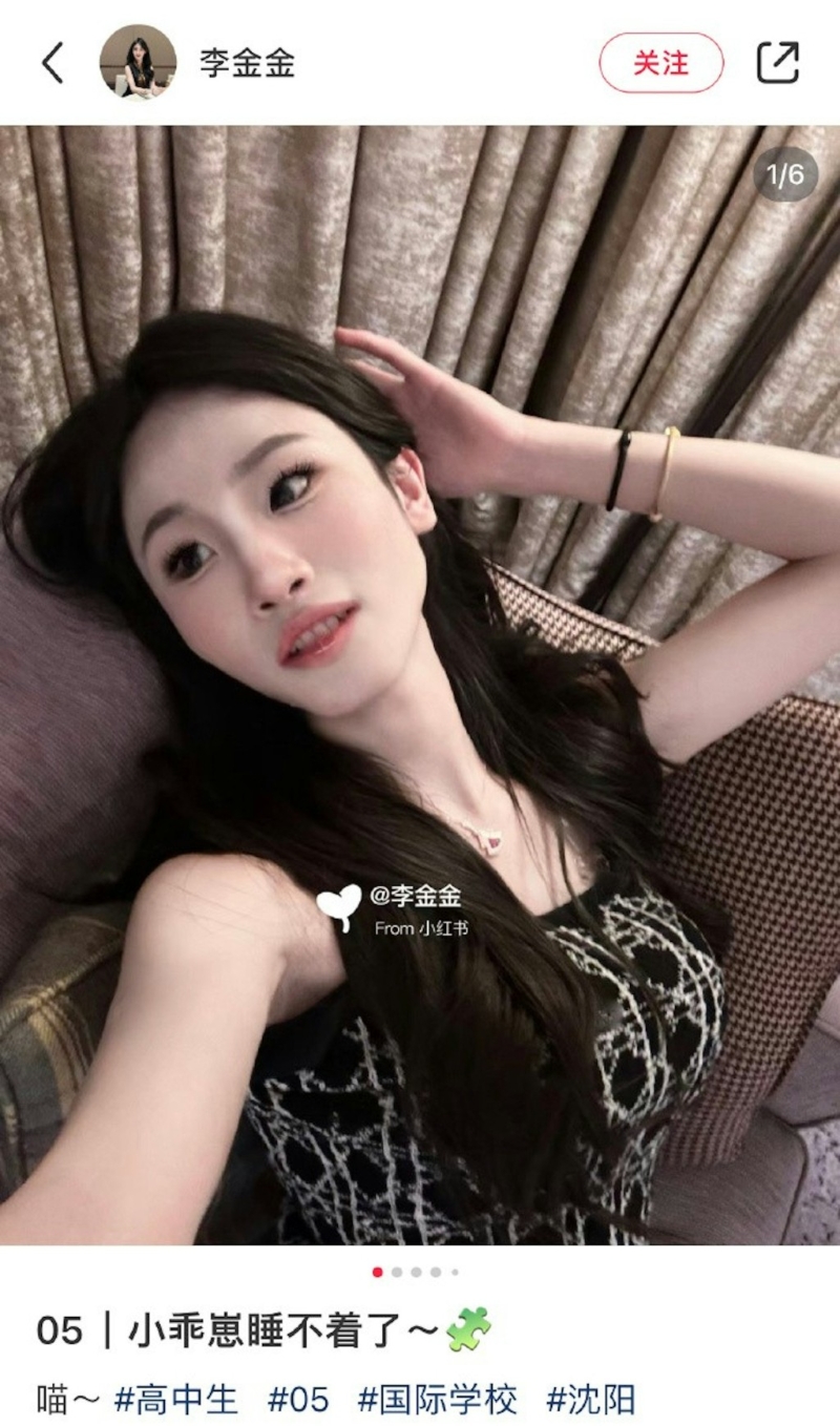 有網民稱從種種資料顯示，這個變性人是一位有“京城喬姐”之稱的網紅李金金。