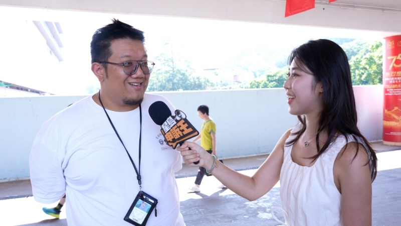 市民Kelvin，坦言近期升市也開心了一陣，但以「隨緣」的心態看待。