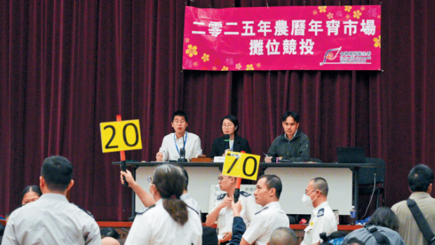 年宵競投吹冷風 年宵競投吹冷風