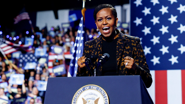 幫哈里斯造勢不說教？