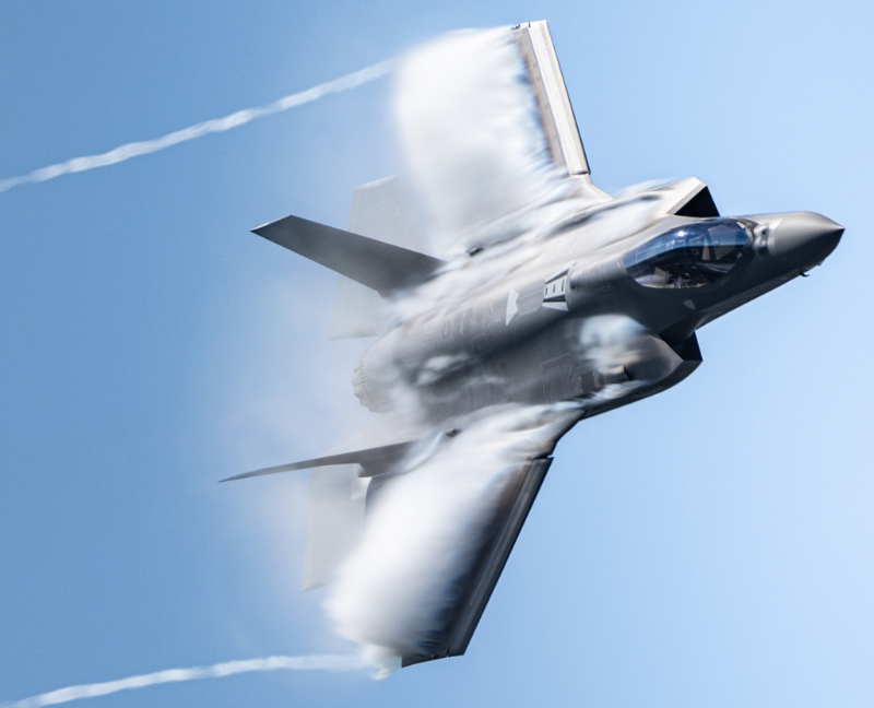 圖為美國空軍F-35隱形戰機的資料照。