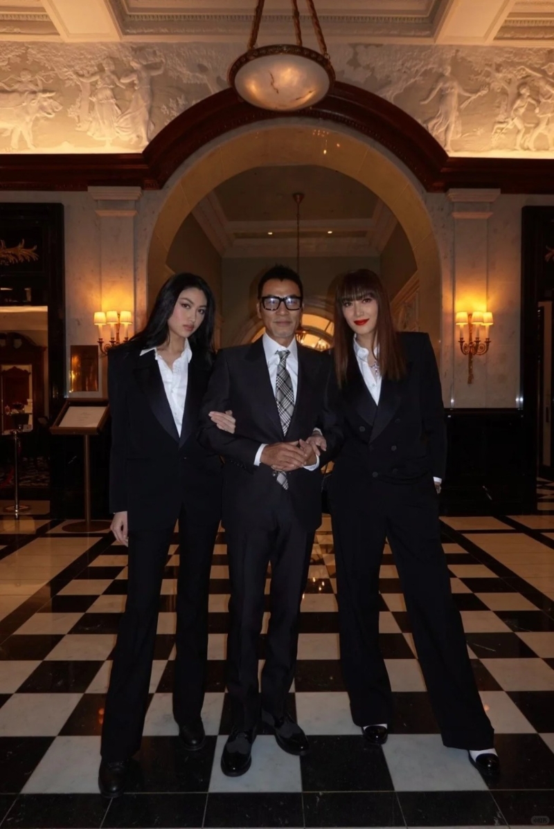 任達華在愛妻琦琦和愛女任晴佳（Ella）陪同下出席《第9屆倫敦東亞電影節》