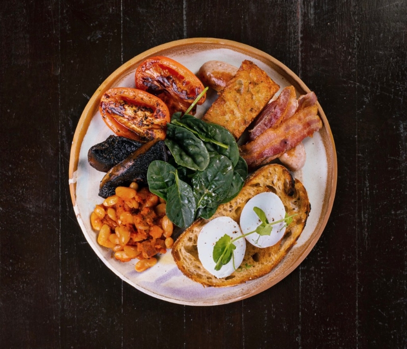 傳統英式早餐$165 傳統英式早餐$165