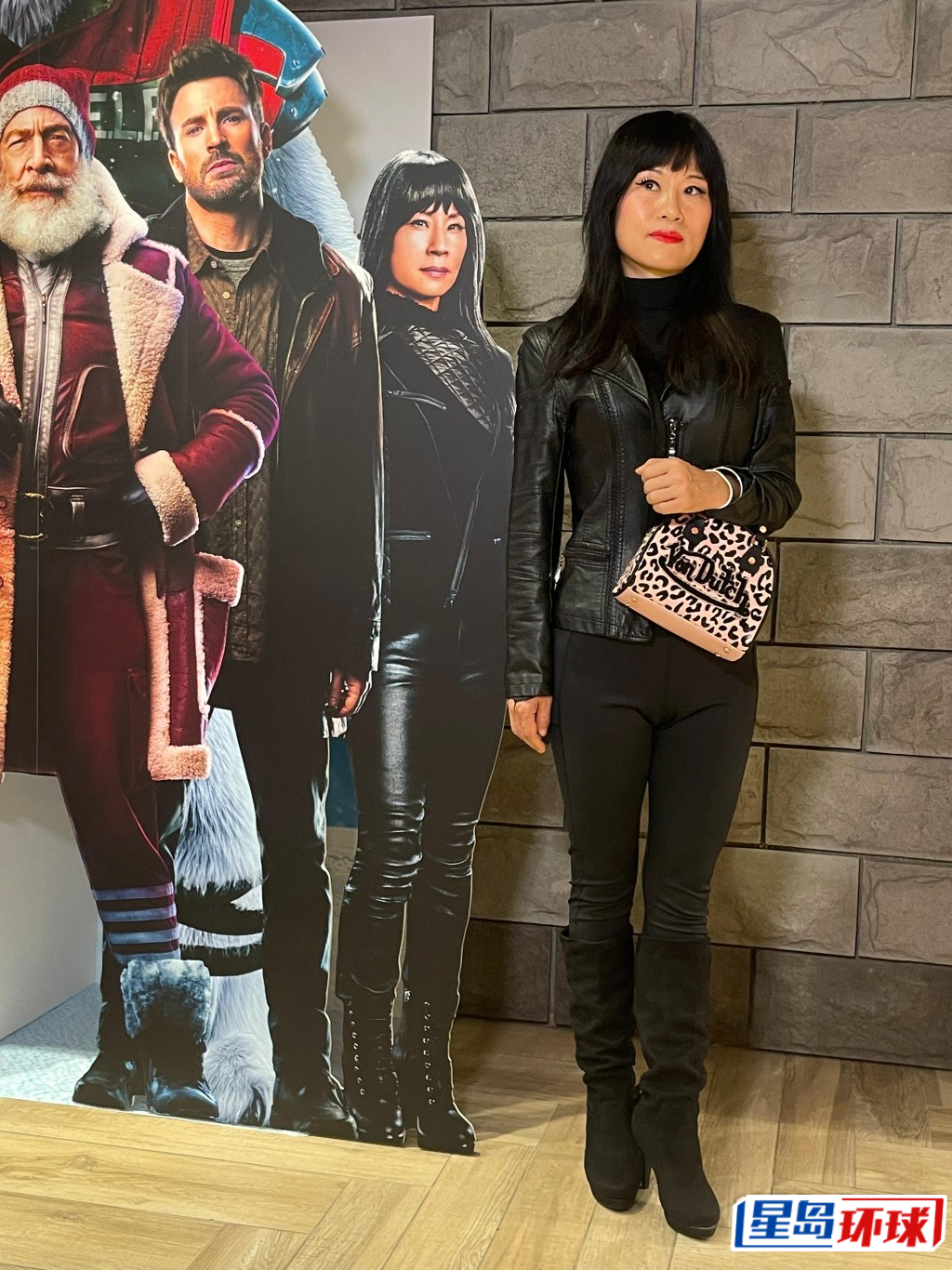 七師傅和美籍華裔女星劉玉玲撞樣成為網上熱話。