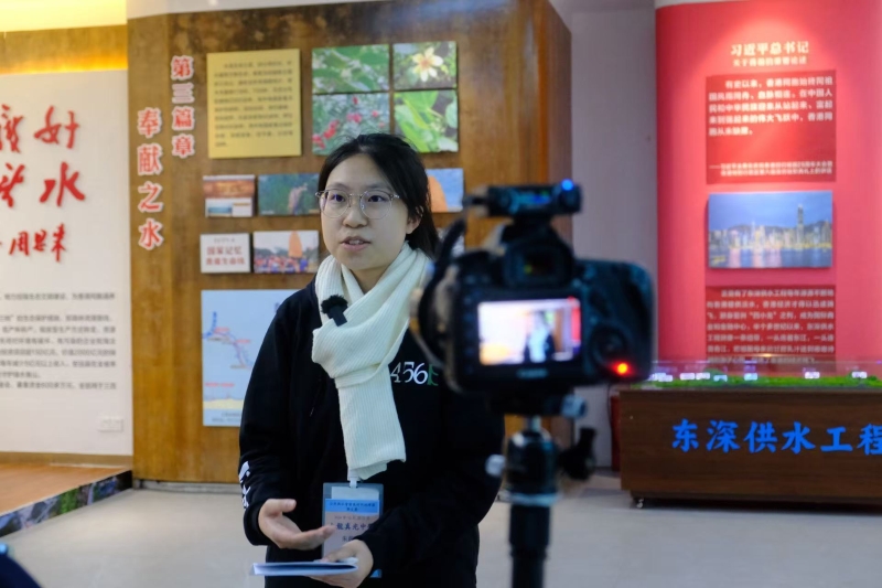 高中生考察東江源頭 高中生考察東江源頭