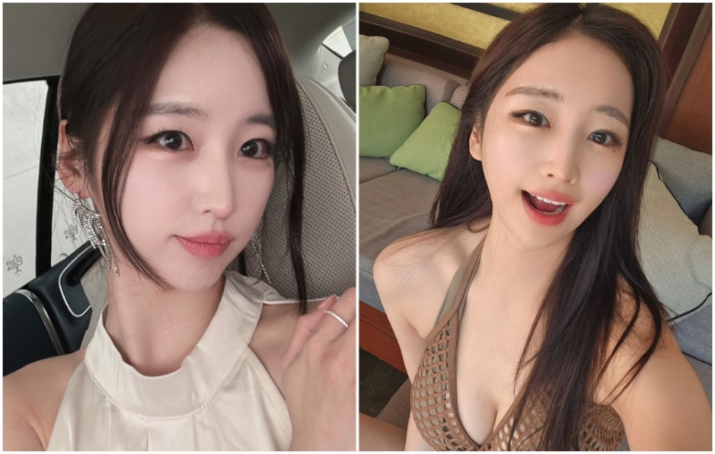 金娜靜在菲律賓被A先生綁手、喂毒。（IG@violetsugarbaby）