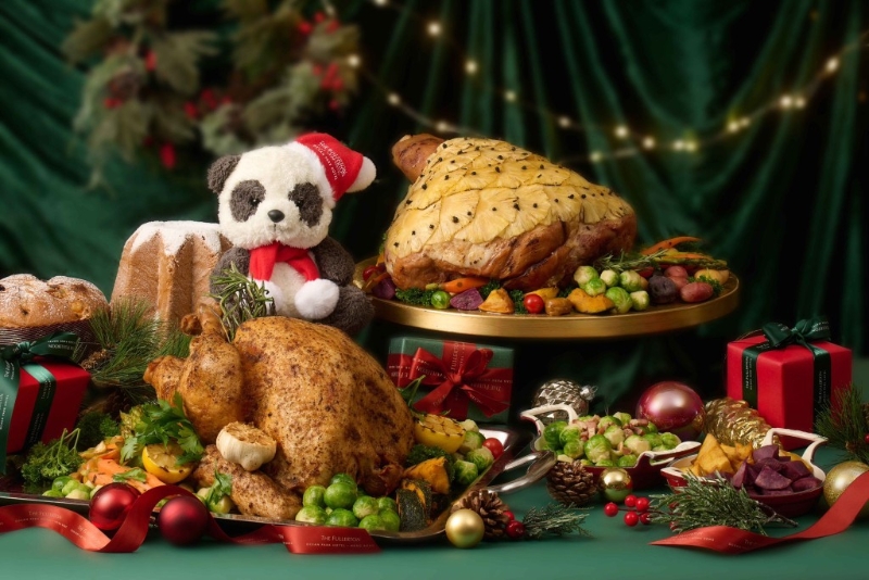 香港富麗敦海洋公園酒店星耀廳自助餐買一送一，平安夜、圣誕節及除夕均享買二送二。