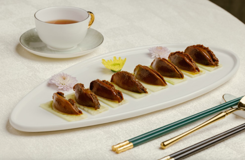 潮州鹵香凍鮮鮑魚。