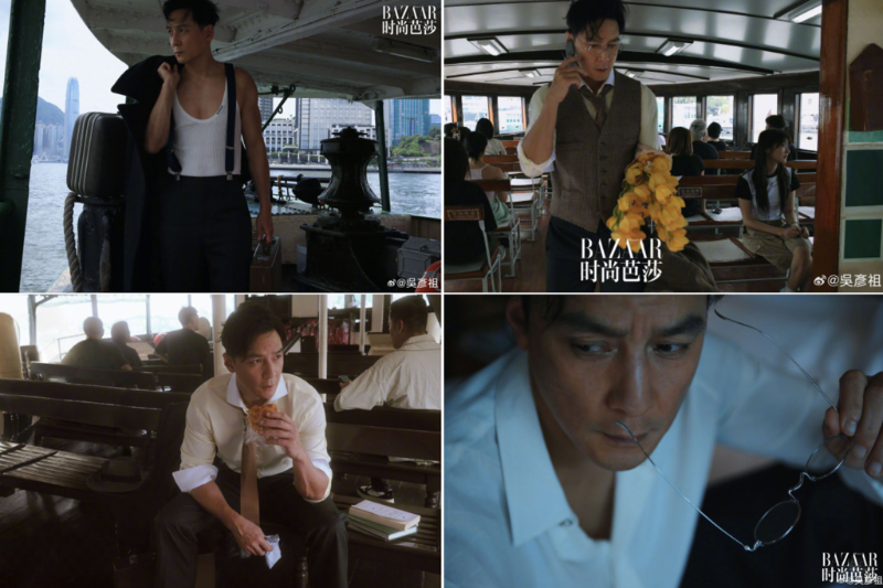 吳彥祖展現十足成熟男人的魅力。