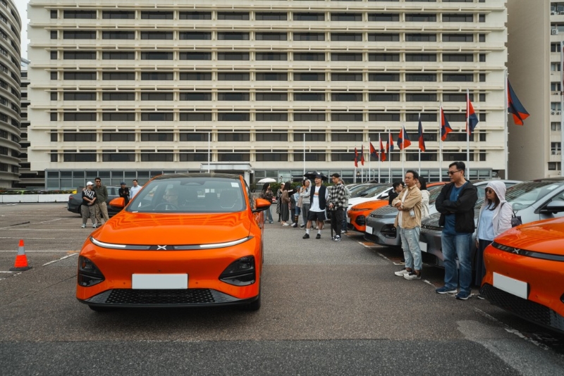 小鵬XPENG G6首個香港車主聚會，14位首批XPENG G6車主及家人參與其中。